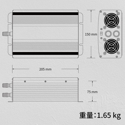 PD-600-DUAL 600W逆變器