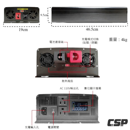 ES-1200 1200W 逆變器